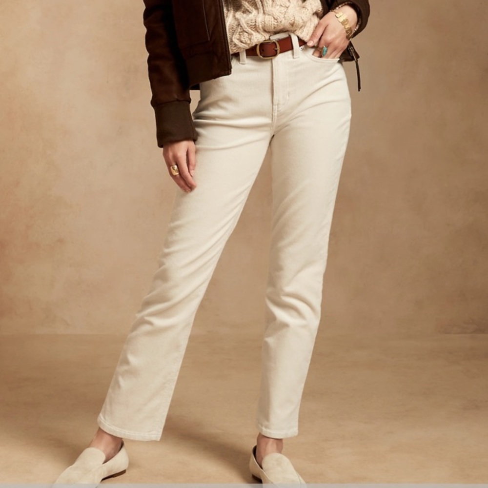 Banana Republic Corduroy Straight Leg Pants